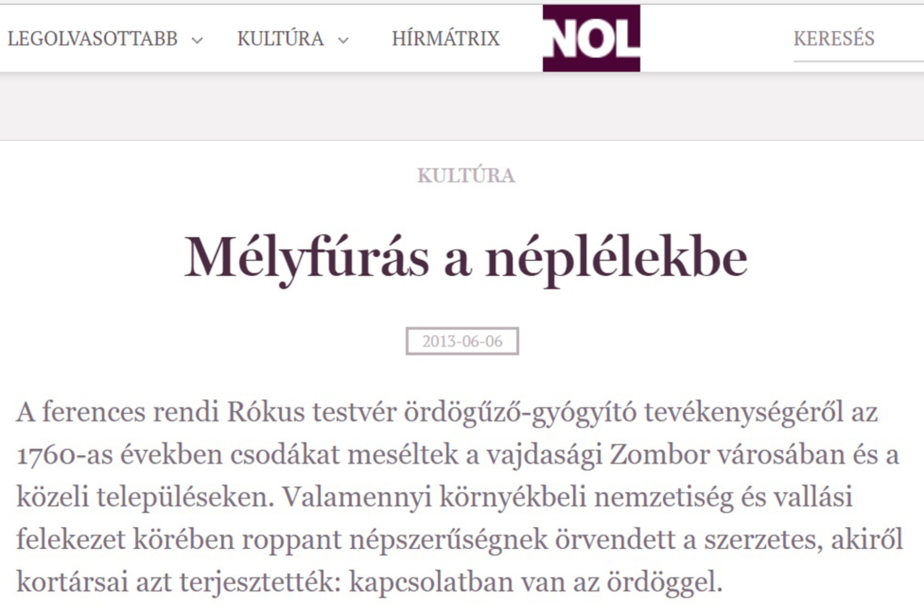 2013 06 06 melyfuras a neplelekbe
