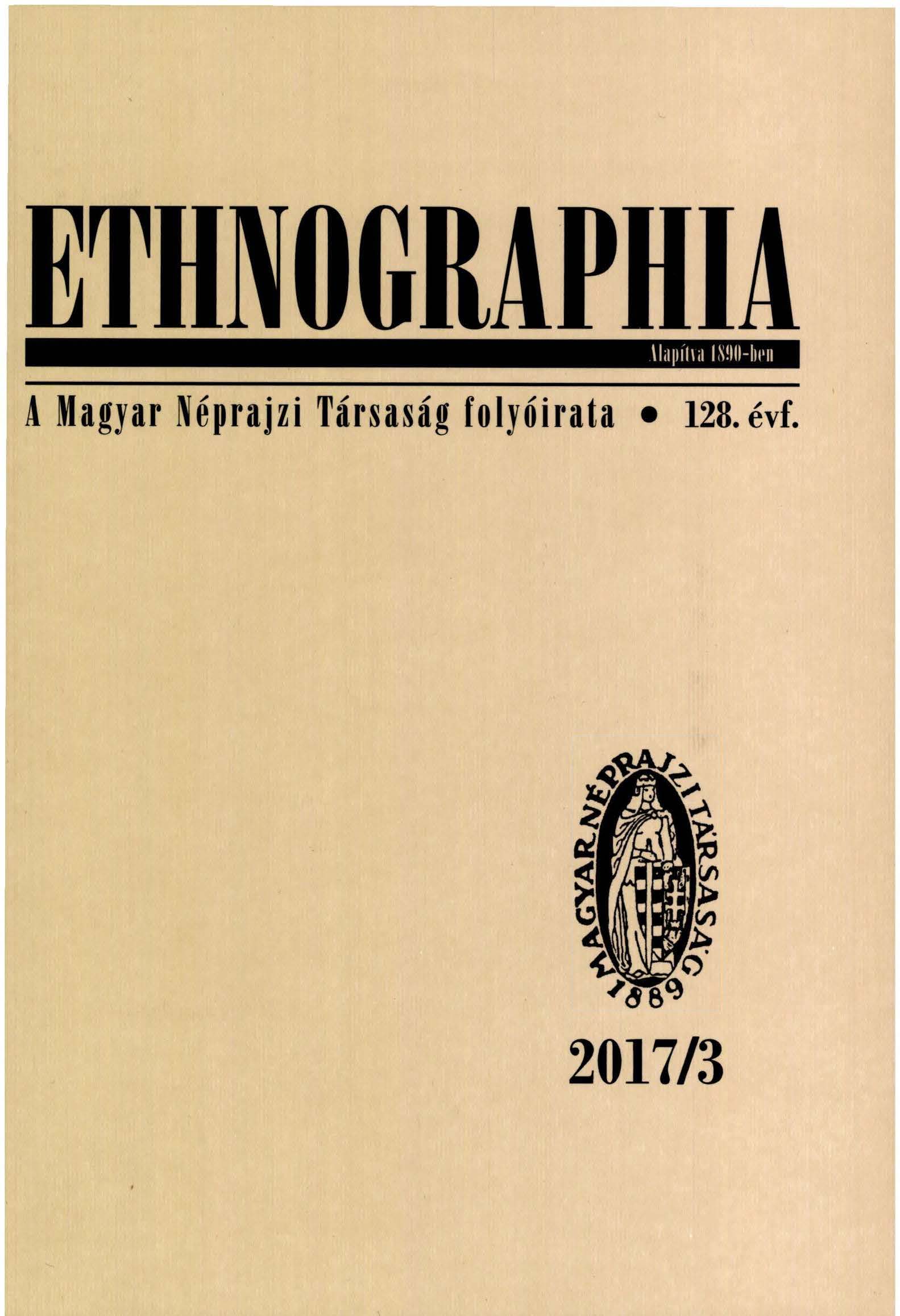 PÓCS É. KLANICZAY G. Boszorkányok kísértetek szentek táltosok Ethnographia 2017 1283 cover